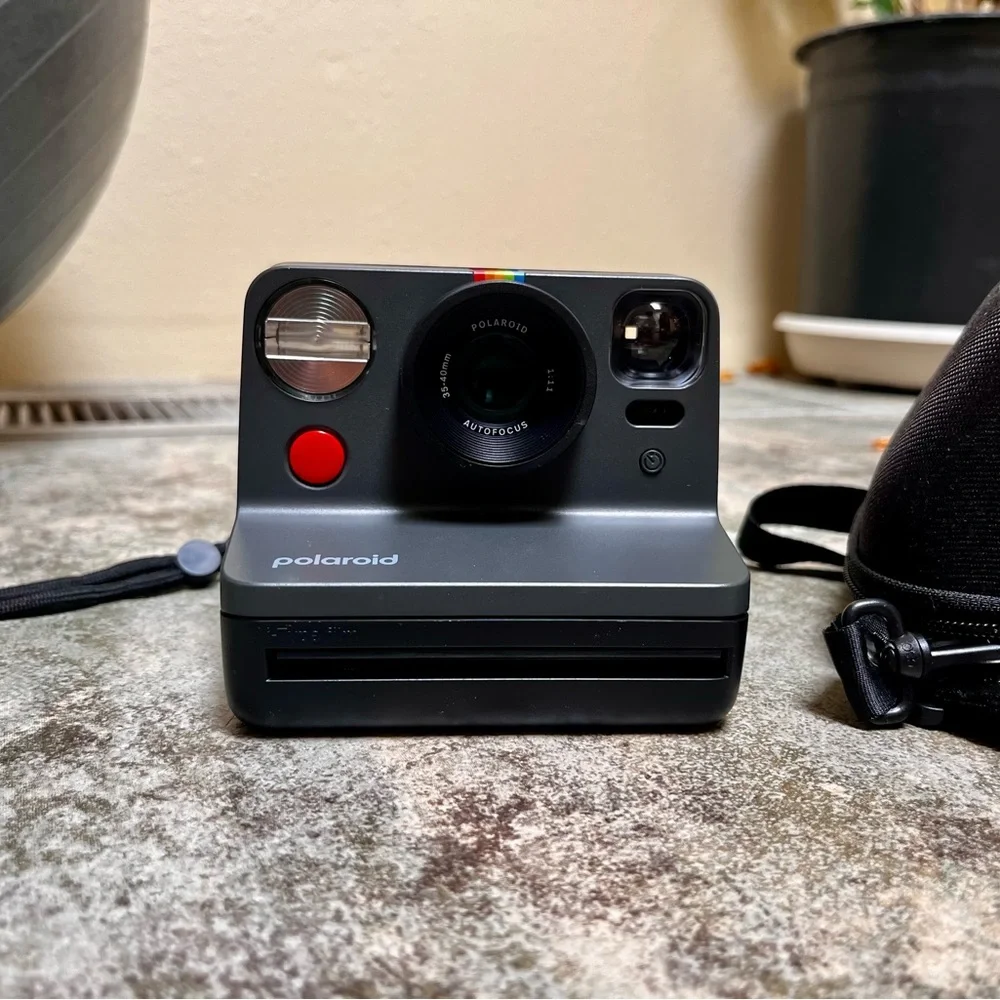 Polaroid Now Instant Camera with Case